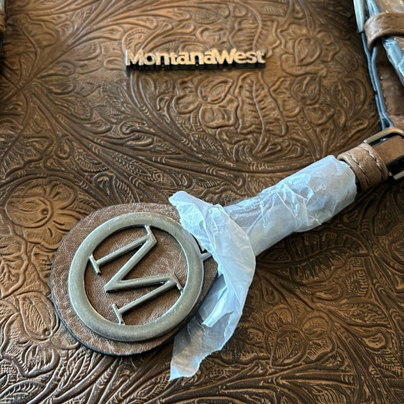 COPY - 2 IN ONE SET! Montana West concealed carry tote & handbag,embossed vegan… - Picture 15 of 16